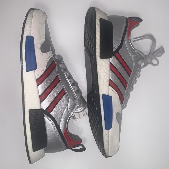 Adidas R1 Rising Star Metallic Silver NEW - Picture 5 of 9